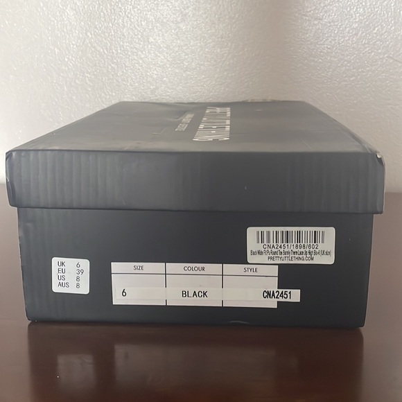 Barely There Black Heels - Picture 7 of 7